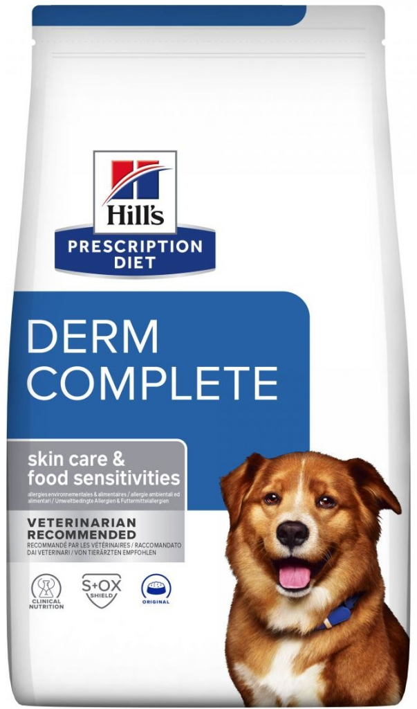 Hill’s Prescription Diet Derm Complete Adult 2 x 12 kg