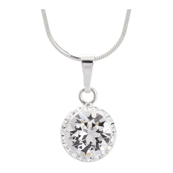 JSB bijoux Stříbrný náhrdelník 103 Crystal Swarovski od 845 Kč - Heureka.cz