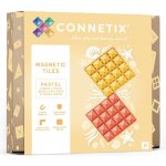 Connetix Pastel Lemon & Peach Base Plate 2 ks základny – Zboží Dáma