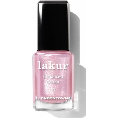 Londontown Lakur Pink Strawberry lak na nehty růžová s třpytkami 12 ml