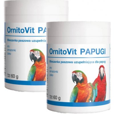 Dolfos OrnitoVit Papoušci 2 x 60 g – Hledejceny.cz
