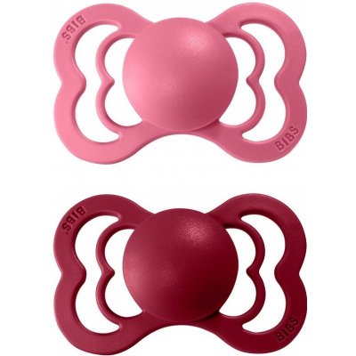 Bibs Supreme silikon Coral ruby 2 ks – Zboží Mobilmania