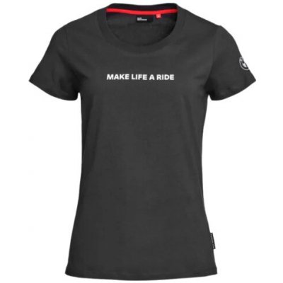 BMW triko Make Life A Ride 26 black – Sleviste.cz