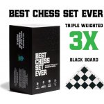 Best Chess Set Ever Black Board 3X – Zboží Živě