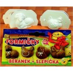 REPROPLAST Formičky na cukroví beránek+slepička, 4x4cm – Zboží Dáma