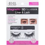 Ardell Magnetic 3D Faux Mink 854 + magnetická tekutá gelová linka Magnetic Liquid Liner 2,5 g Black – Zboží Dáma