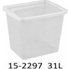 Úložný box Mikawi Plastový úložný box Basic Box 31L 15-2297