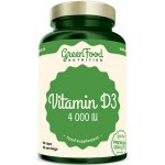 Greenfood Nutrition Vitamin D3 4000IU 90 kapslí – Hledejceny.cz