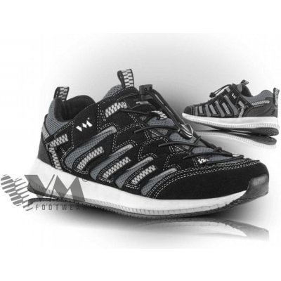 VM Footwear LUSAKA polobotka černá – Zboží Mobilmania