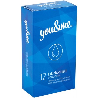 You&Me lubricated condoms 12 ks