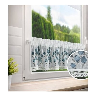 HOTOVÉ ZÁCLONOVÉ POLIA 150X30 CM MODRÉ – Hledejceny.cz