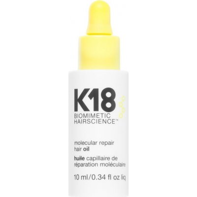 K18 Molecular Repair Hair Oil vyživující suchý olej pro poškozené a křehké vlasy 10 ml – Zbozi.Blesk.cz