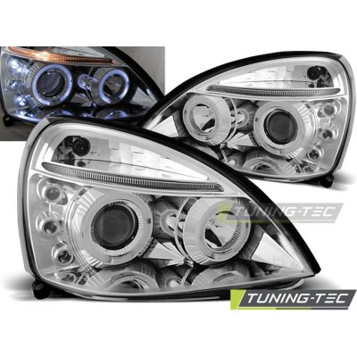 Tuning-Tec Přední čirá světla Renault Clio II (2001 - 2005) - chromované - Angel Eyes – Hledejceny.cz