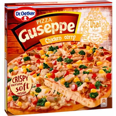 Dr. Oetker Pizza Guseppe Chicken curry 375 g – Hledejceny.cz