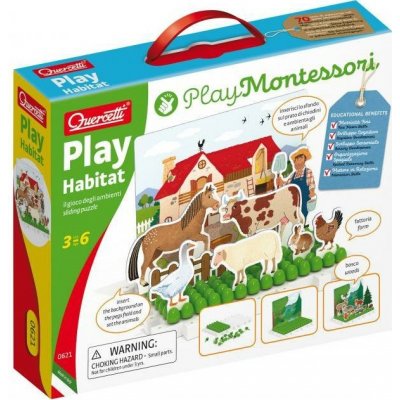 Quercetti Zasouvací skládačka Play Habitat sliding puzzle – Zbozi.Blesk.cz