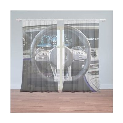 Sablio Záclony AMG interiér: 2ks 150x250cm – Hledejceny.cz