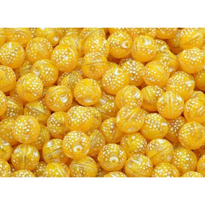 Glass beads, s.r.o. Pomeranče 11164206 9 mm 81240/54312 Balení: 150ks – Zboží Dáma