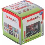 Fischer Hmoždinka DuoPower 8 x 40 S se šrouby, 50 ks – Hledejceny.cz