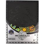 Centropen Antistress omalovánky Fantasia black 4 ks – Sleviste.cz