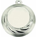 Medaile průměr 40 mm s emblémem Stříbrná – Sleviste.cz