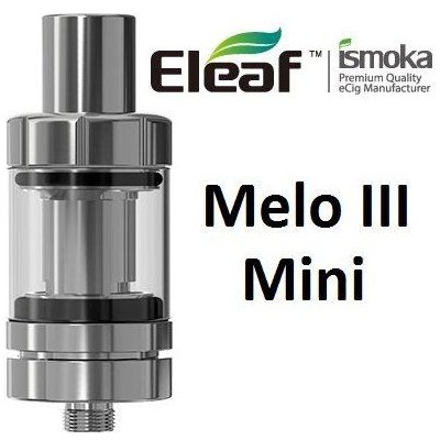 Ismoka Eleaf Melo 3 Mini Clearomizér chrom 2ml