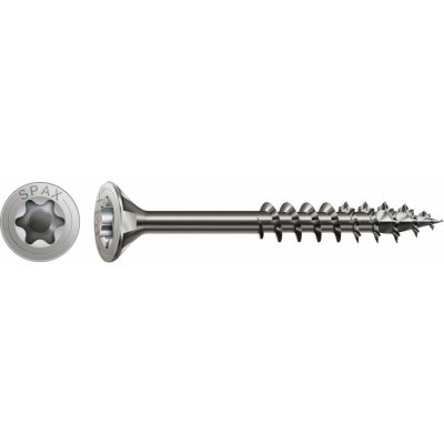 Spax Uni vrut zápust.hlava T-Star+ T20 část.závit ocel A2 4 x 50 mm 125 ks – Hledejceny.cz