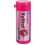 Miradent Xylitol DĚTSKÉ žvýkačky JAHODA 30 ks – Zboží Dáma