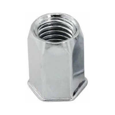 Matice nýtovací M4 PH 1/2 6HR (0.5-2.0) ZN matice nýtovací, plochá hlava, 6hranná, zinek – Zbozi.Blesk.cz