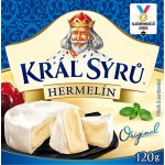 Král Sýrů Hermelín original 120g – Zboží Mobilmania