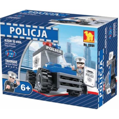 Dromader 23101 Policie Auto 33 ks – Zboží Mobilmania