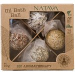 Natava Oil Bath Balls Mix 4 x 50 g dárková sada – Hledejceny.cz