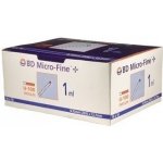 BD Diagnostics Micro-Fine Plus sterilní inzulínové stříkačky 1 ml U -100 S 29 G x 12,7 mm 100 ks – Zboží Mobilmania