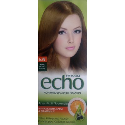 Echo barva na vlasy set 6,78
