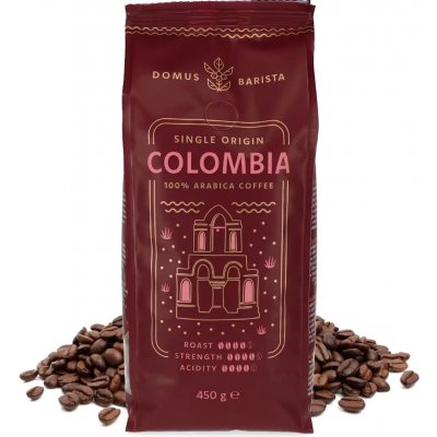 Domus Barista Single Origin Colombia zrnková 450 g – Hledejceny.cz