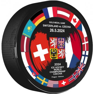 FansArena Puk Ice Hockey World Championship Czechia MS 2024 Dueling 26.5.2024 Switzerland vs. Czechia Signature edition – Zboží Mobilmania