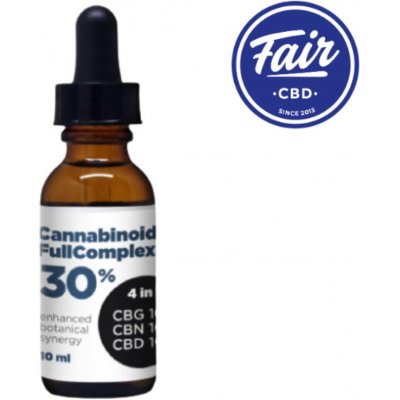 FAIR CBD CBD-CBG-CBN FullComplex 4v1 30% 3000 mg 10 ml – Zboží Mobilmania