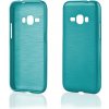 Pouzdro a kryt na mobilní telefon Samsung Pouzdro JELLY Case Metallic Samsung J120 Galaxy J1 2016 modré