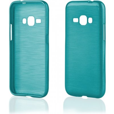 Pouzdro JELLY Case Metallic Samsung J120 Galaxy J1 2016 modré
