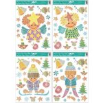 Fólie okenní veselé obrázky z linek 42x30cm set – Hledejceny.cz