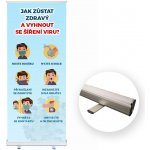 Print.cz Reklamní Roll Up banner Standard 85 x 200 cm – Zboží Živě