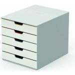 VARICOLOR Box zásuvkový 5 přihrádek šedý – Sleviste.cz