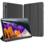 DUX DUX DOMO zaklapovací kryt Samsung Galaxy Tab S8 Tab S7 22803 černý – Sleviste.cz