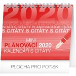 Stolní Plánovací s citáty 2020 – Zboží Mobilmania