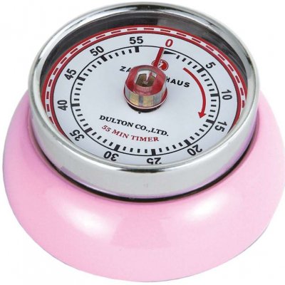 Kuchyňská magnetická minutka Speed Retro růžová - Zassenhaus – Hledejceny.cz