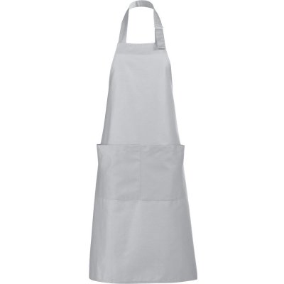 SOL's Collection Zástěra Gala s laclem COT258010n4599-pure grey Šedá pure – Hledejceny.cz