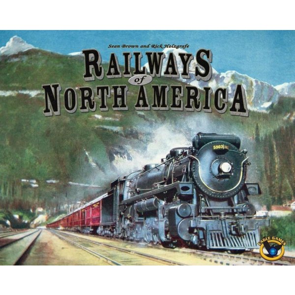 Desková hra Eagle Games Railways of North America