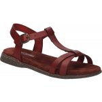 Josef Seibel Dámské sandály 74501-817-470 červené – Sleviste.cz