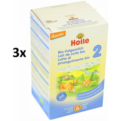 Holle Bio 2 3 x 600 g – Zboží Mobilmania