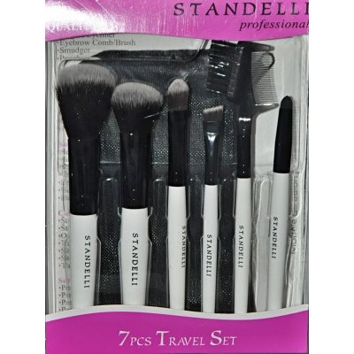 Standelli Professional cestovní set kosmetických pomůcek 7 ks