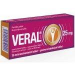 VERAL POR 25MG TBL ENT 30 – Hledejceny.cz